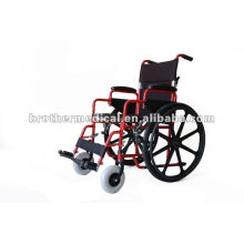 Cadeira de rodas de aço multifunções com roda traseira Mag
